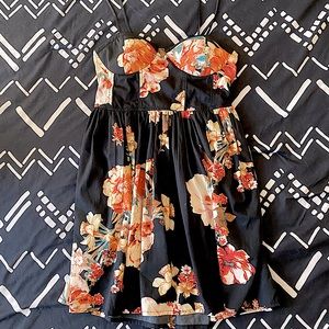 Band of Gypsies floral corset style dress